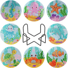 Load image into Gallery viewer, 5D Diamond Painting Coaster with Underwater