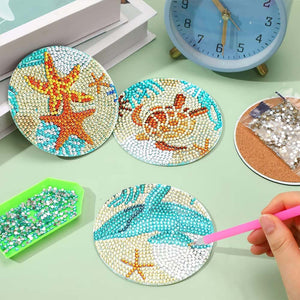 5D Diamond Painting Coaster Underwater