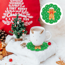 Load image into Gallery viewer, 5D Diamond Painting Coaster with Christmas