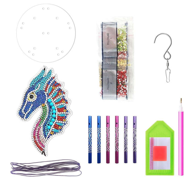 5D Diamond Painting Wind Chime Dragon