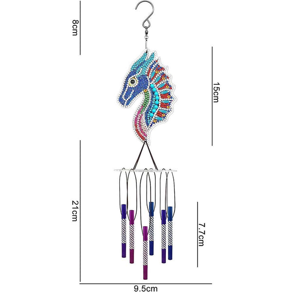 5D Diamond Painting Wind Chime Dragon