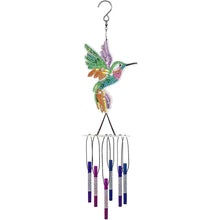 Load image into Gallery viewer, 5D Diamond Painting Wind Chime Hummingbird