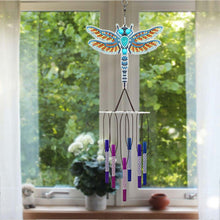 Load image into Gallery viewer, 5D Diamond Painting Wind Chime with Dragonfly