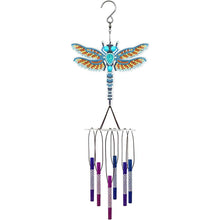 Load image into Gallery viewer, 5D Diamond Painting Wind Chime with Dragonfly