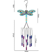 Load image into Gallery viewer, 5D Diamond Painting Wind Chime Dragonfly