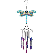 Load image into Gallery viewer, 5D Diamond Painting Wind Chime Dragonfly