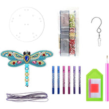 Load image into Gallery viewer, 5D Diamond Painting Wind Chime Dragonfly