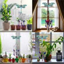 Load image into Gallery viewer, 5D Diamond Painting Wind Chime Dragonfly