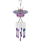 5D Diamond Painting Wind Chime with Butterfly
