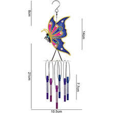 Load image into Gallery viewer, 5D Diamond Painting Wind Chime Butterfly design