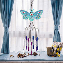 Load image into Gallery viewer, 5D Diamond Painting Wind Chime - Butterfly