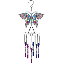Load image into Gallery viewer, 5D Diamond Art Wind Chime Butterfly