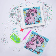 Load image into Gallery viewer, 5D Kids Diamond Painting Unicorn with Picture Frame