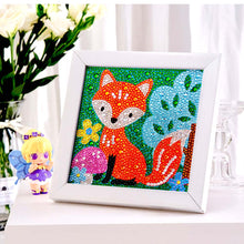 Load image into Gallery viewer, 5D Diamond Painting Fox with Picture Frame