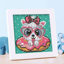 Load image into Gallery viewer, 5D Diamond Painting Dog with Glasses with Picture Frame