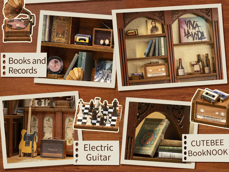 DIY Book Nook Kit - The Secret Rhythm