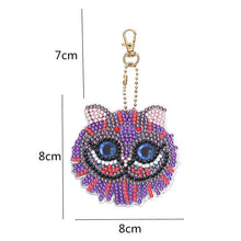 Load image into Gallery viewer, 5D Diamond Painting Keychain Kittens 5 Pieces