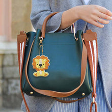 Load image into Gallery viewer, 5D Diamond Painting Keychain with Animals 5 Pieces