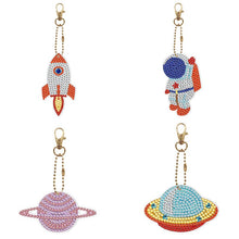 Load image into Gallery viewer, 5D Diamond Painting Keychain Universe