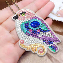 Load image into Gallery viewer, 5D Diamond Painting Keychain Birds 8 Pieces