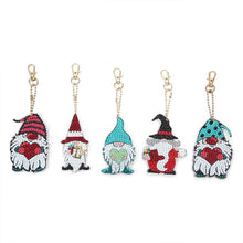 Load image into Gallery viewer, 5D Diamond Painting Keychain Dwarves Set 2