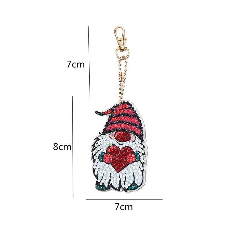 5D Diamond Painting Keychain Dwarves Set 2