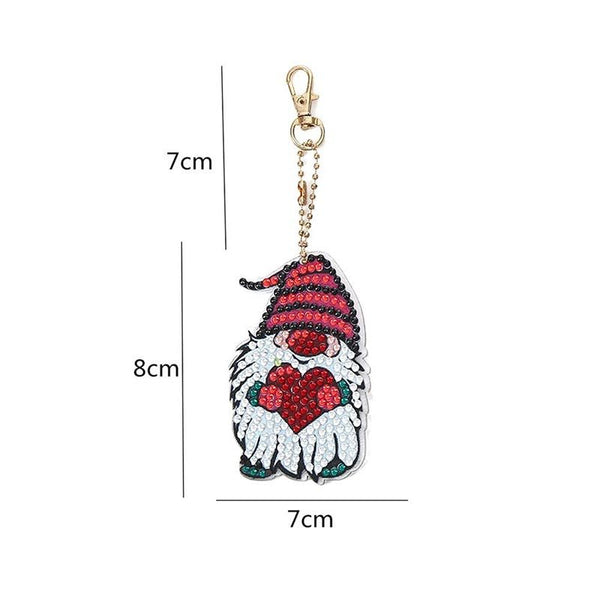 5D Diamond Painting Keychain Dwarves Set 2