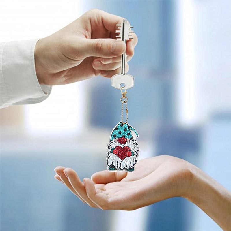 5D Diamond Painting Keychain Dwarves Set 2