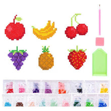 Load image into Gallery viewer, 5D Diamond Painting Sticker Set Fruit for Kids