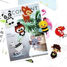 Load image into Gallery viewer, 5D Diamond Painting Sticker Set Animals for Kids