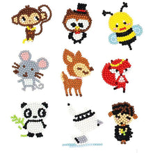 Load image into Gallery viewer, 5D Diamond Painting Sticker Set Animals for Kids