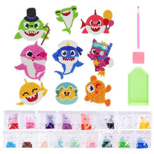 Load image into Gallery viewer, 5D Diamond Painting Sticker Set Underwater Animals for Kids