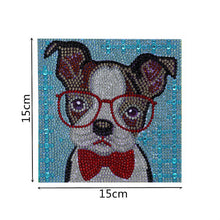 Load image into Gallery viewer, 5D Diamond Painting Kit for Kids - Dog with Picture Frame