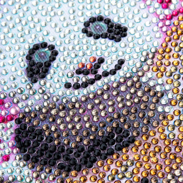 5D Diamond Painting Panda for Kids with Picture Frame