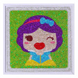 5D Diamond Painting Princess with Picture Frame