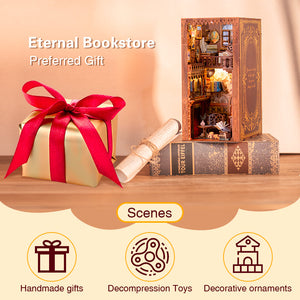 DIY Book Nook Kit - Eternal Bookstore