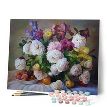 Load image into Gallery viewer, paint by numbers | Bouquet of Flowers | flowers intermediate | FiguredArt