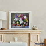 paint by numbers | Bouquet of Flowers | flowers intermediate | FiguredArt