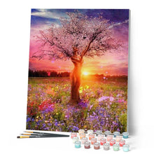 Load image into Gallery viewer, paint by numbers | Tree with Female Body | advanced flowers landscapes trees | FiguredArt