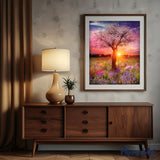 paint by numbers | Tree with Female Body | advanced flowers landscapes trees | FiguredArt