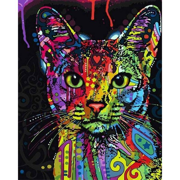 Fractal Modern Cat