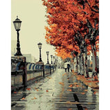 paint by numbers | Autumn colors in Paris | cities intermediate | FiguredArt
