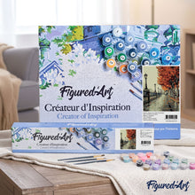 Load image into Gallery viewer, paint by numbers | Autumn colors in Paris | cities intermediate | FiguredArt