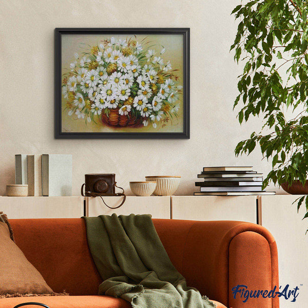 paint by numbers | Daisies | easy flowers | FiguredArt