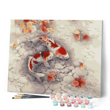 Load image into Gallery viewer, paint by numbers | Koi Carps | animals easy fish | FiguredArt