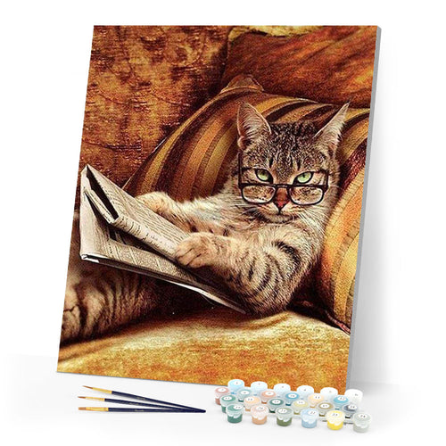 paint by numbers | Dont mess with This Cat | animals cats intermediate | FiguredArt