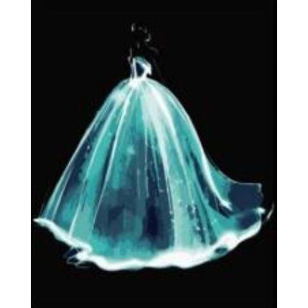 paint by numbers | Wedding dress | easy romance | FiguredArt