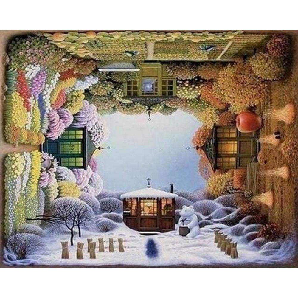 paint by numbers | Four Seasons | advanced landscapes | FiguredArt