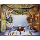 paint by numbers | Four Seasons | advanced landscapes | FiguredArt