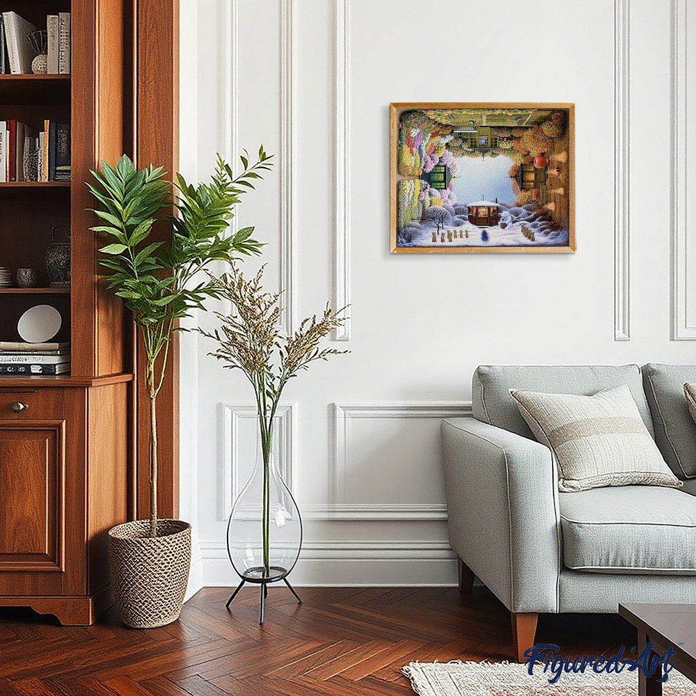 paint by numbers | Four Seasons | advanced landscapes | FiguredArt